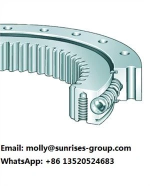 VSI200844-N-ZT Поворотное кольцо, четырехточечный контактный подшипник, внутреннее зубчатое соединение