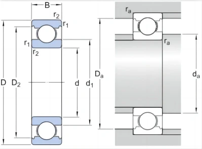 SKF 6207M/C3-SO-VQ335 - High Temperature Deep Groove Ball Bearing Available In Stock